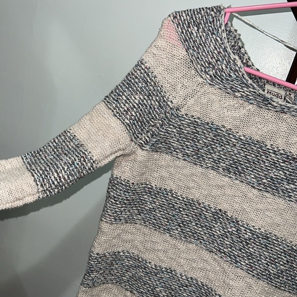Striped Knit Fall Sweater - Picture 3 of 7